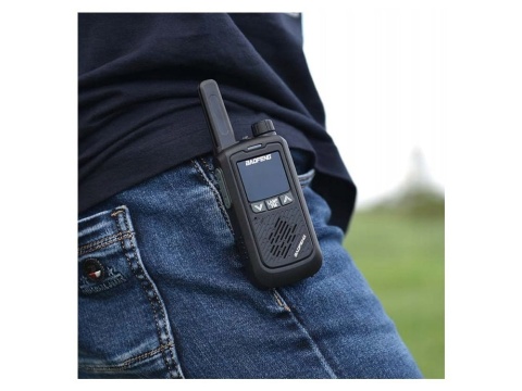 Krótkofalówki Walkie Talkie Baofeng Radiotelefon BF-T17 2szt PMR zasięg 8km