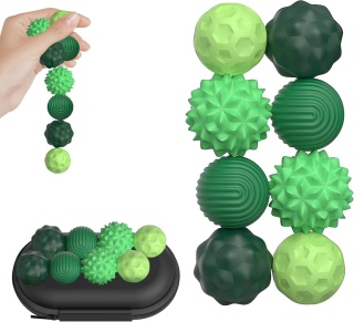 Kulki magnetyczne sensoryczne antystresowe z etui 8 sztuk mocne