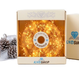 Lampki choinkowe 1000 LED 40m ciepły biały drucik ryż girlanda świąteczne