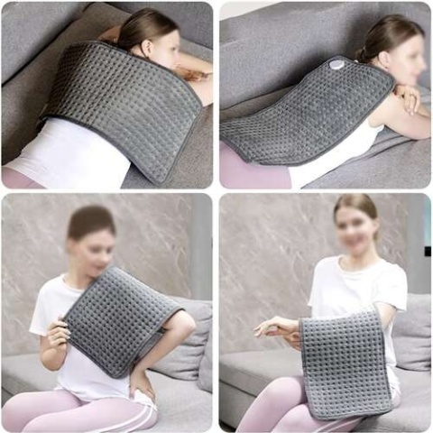 Poduszka elektryczna rozgrzewająca na plecy kark mata 60x30