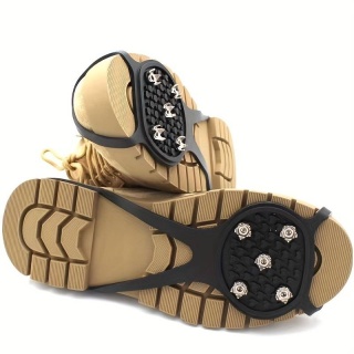 Raczki na buty M 36–42 antypoślizgowe nakładki zimowe kolce na lód