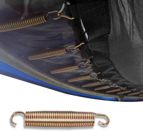 Sprężyna do trampoliny 165 mm 16,5cm mocne sprężyny ocynkowana