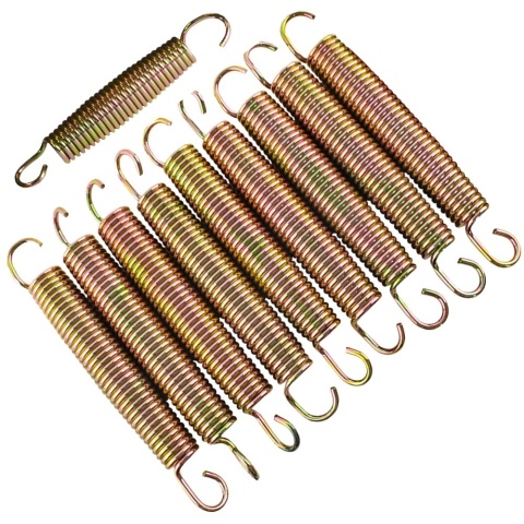 Sprężyna do trampoliny 165 mm 16,5cm mocne sprężyny ocynkowana