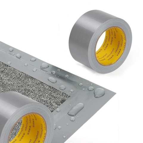 Szara Taśma Naprawcza DUCT TAPE 48mm / 50m mocna wodoodporna uniwersalna