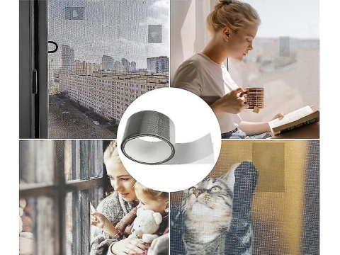 Taśma naprawcza do moskitiery na okno 2 metry samoprzylepna łatka