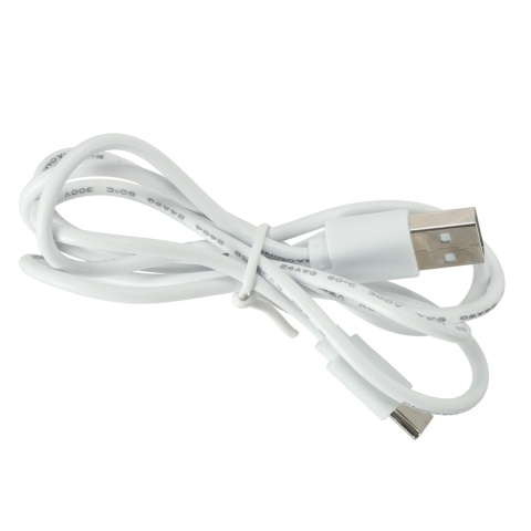 Wentylator Biurkowy Bezprzewodowy Wiatrak USB z Lampką Pilot